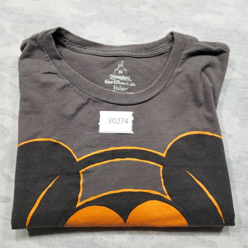 Disneyland Shirt Mens XL Gray Short Sleeve Mickey - Picture 8 of 8